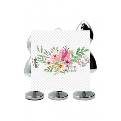 Металлическая анальная пробка Wooomy Lollypop Double Ball Metal Plug Red S диам. 2,8 см, длина 8,5см SO7416 фото
