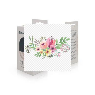 Стеклянная анальная пробка Gildo Ocean Curl, макс. диаметр 4 см SO8895 фото