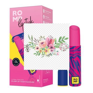 Вакуумный клиторальный стимулятор-помада Romp Lipstick, 7 уровней интенсивности SX0539 фото