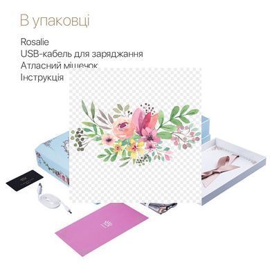 Смартвібратор-кролик Zalo &mdash; Rosalie Rouge Pink SO6666 фото