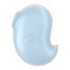 Вакуумный клиторальный стимулятор с вибрацией Satisfyer Cutie Ghost Blue SX0572 фото 2