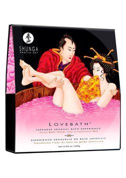 Гель для ванны Shunga LOVEBATH &ndash; Dragon Fruit 575 г, делает воду ароматным желе со SPA-эффектом SO2544 фото