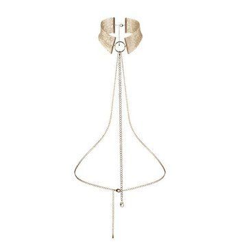 Намисто-комір Bijoux Indiscrets Desir Metallique Collar - Gold SO2666 фото