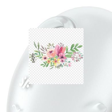 Вакуумный клиторальный стимулятор с вибрацией Satisfyer Cutie Ghost White SX0573 фото