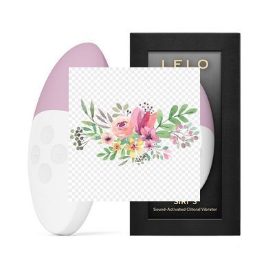 Музыкальный вибратор для клитора LELO SIRI 3 Soft Pink, вибрации в ритме звуков без смартфона SX0696 фото