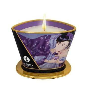 Массажная свеча Shunga Massage Candle &ndash; Exotic Fruits (170 мл) с афродизиаками SO2512 фото