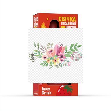 Ароматное свеча пикантной формы Pure Bliss Red Juicy Crush (Ягодный взрыв) 15 см SX3034 фото