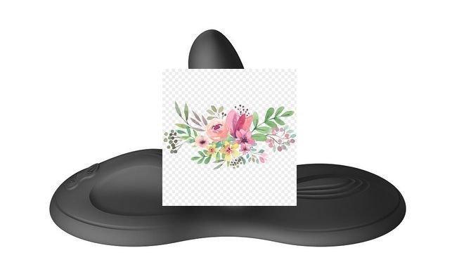 Sit-on-top смарт-вибратор Zalo &ndash; Flora Smart Vibrating Pad Obsidian Black, 9 моторов SX0717 фото