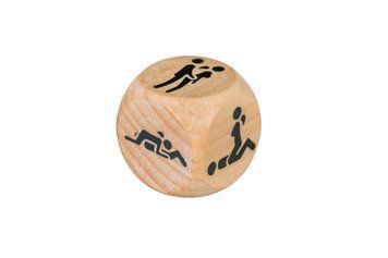 Деревянный кубик с позами для секса Adrien Lastic Dice Sexy (1 шт) AD30352 фото