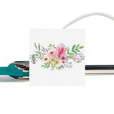 Изысканный вибратор Knight Jenay FLOWERS & SWORD, маска, лента и лубрикант в комплекте SO6557 фото