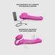 Безремінний страпон з вібрацією Strap-On-Me Vibrating Fuchsia XL, діам. 4,7см, пульт ДК, регульований SX2573 фото 4
