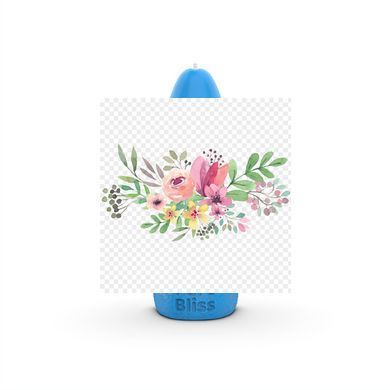 Ароматное свеча пикантной формы Pure Bliss Blue Coco Splash (Кокосовое молоко) 18 см SX3040 фото