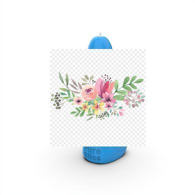 Ароматное свеча пикантной формы Pure Bliss Blue Coco Splash (Кокосовое молоко) 18 см SX3040 фото