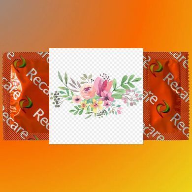 Презервативы Recare Color Fruit Flavour Condoms 3 шт, ароматы: мята, банан, клубника SX3318 фото