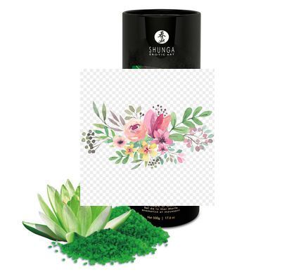Сіль для ванни Shunga Oriental Crystals Bath Salts ORGANIC &ndash; Lotus Flower (500 г) сіль Мертвого моря SO5964 фото