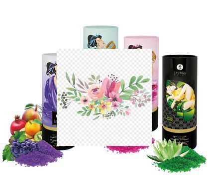 Сіль для ванни Shunga Oriental Crystals Bath Salts ORGANIC &ndash; Lotus Flower (500 г) сіль Мертвого моря SO5964 фото