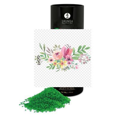 Сіль для ванни Shunga Oriental Crystals Bath Salts ORGANIC &ndash; Lotus Flower (500 г) сіль Мертвого моря SO5964 фото