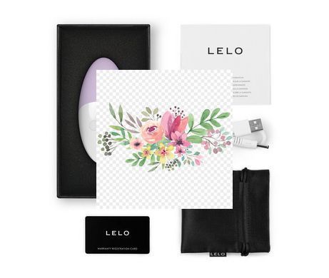 Музыкальный вибратор для клитора LELO SIRI 3 Calm Lavender, вибрации в ритме звуков без смартфона SX0697 фото