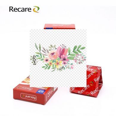 Презервативи Recare Cola Dotted&Ribbed Condoms 3 шт, з пухирцями та ребрами, аромат: Кола SX3319 фото