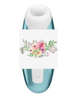 Миниатюрный вакуумный стимулятор Satisfyer Love Breeze Ice Blue SO4103 фото