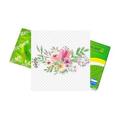Презервативи Ultra Thin Mint Condoms 3 шт, ультратонкі, аромат: м'ята SX3321 фото