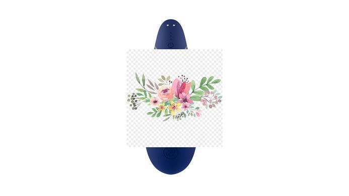 Вакуумний кліторальний стимулятор Womanizer Premium 2 - Blueberry, функції Autopilot та Smart Silence SO8752 фото