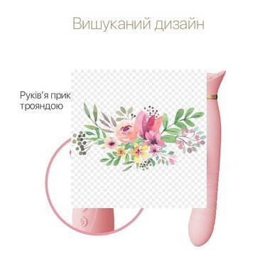 Пульсатор-вібратор із вакуумною стимуляцією клітора Zalo - ROSE Thruster Strawberry Pink SO6682 фото