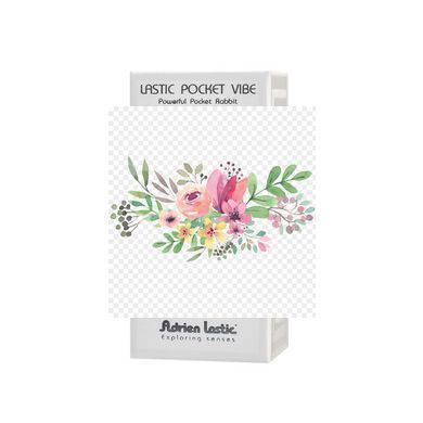 Вибропуля Adrien Lastic Pocket Vibe Rabbit Purple со стимулирующими ушками AD33483 фото