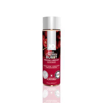 Смазка на водной основе JO H2O &mdash; Cherry Burst (120 мл) без сахара, растительный глицерин SO1670 фото