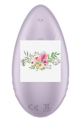 Смарт-вібратор для клітора Satisfyer Tropical Tip Light Lilac SO7141 фото