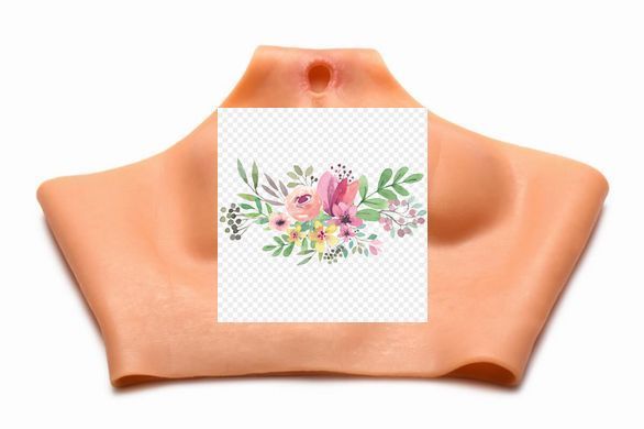 Накладна вагіна Master Series Silicone Vagina + Butt Panties - Small SX1190 фото