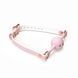Кляп Liebe Seele White & Pink Fairy Goat Leather Ball Gag SX2825 фото 1