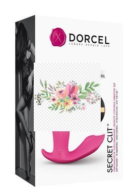 Вібратор Dorcel Secret Clit з підігрівом і пультом ДК, можна під одяг, голосове керування SO3072 фото