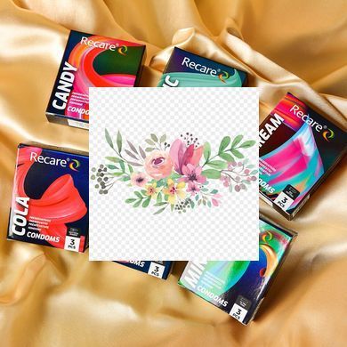 Презервативы Holographic Recare Delay Candy Condoms 3 шт, пролонгирующий эффект, конфетный аромат SX3330 фото
