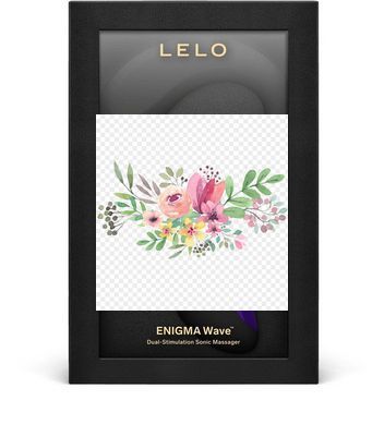 Клиторально-вагинальный звуковой стимулятор LELO Enigma WAVE Black, 3 типа стимуляции SX0687 фото