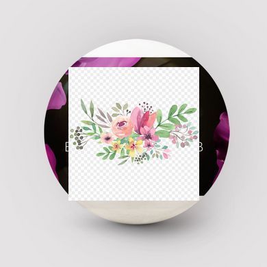 Бомбочка для ванни з феромонами Obsessive Bath bomb Floral - Fruity (100 г) SX1878 фото