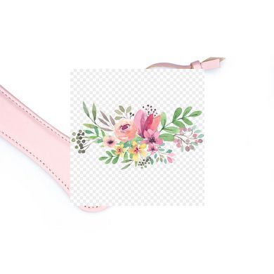 Паддл Liebe Seele White & Pink Leather Paddle SX2829 фото