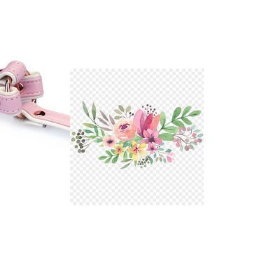 Хрестовина Liebe Seele White & Pink Leather Hogtie SX2830 фото