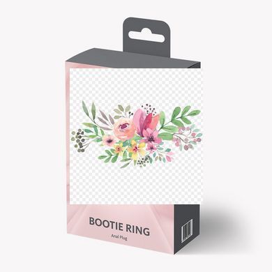 Анальная пробка с эрекционным кольцом Fun Factory Bootie Ring Black SX3309 фото