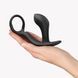 Анальная пробка с эрекционным кольцом Fun Factory Bootie Ring Black SX3309 фото 5