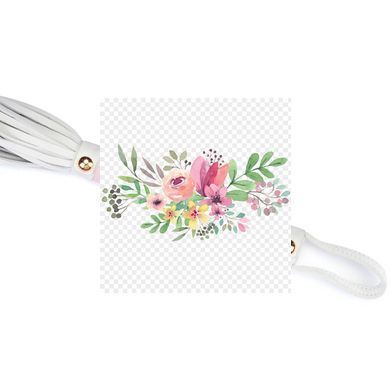 Флоггер Liebe Seele White & Pink Leather Flogger SX2832 фото
