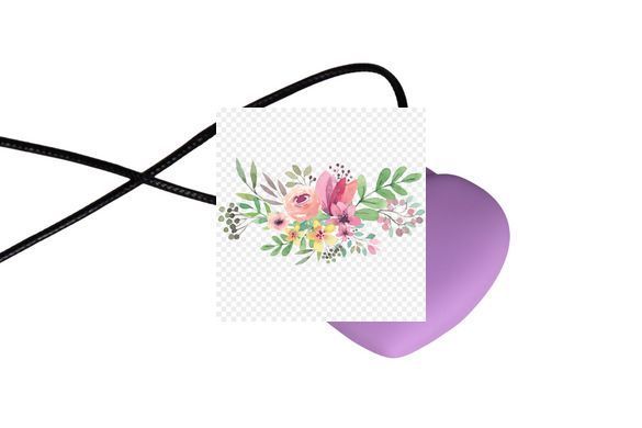 Мини-вибратор &laquo;Сердечко&raquo; FairyGasm PleasureStone violet, 9 режимов, на шнурке SX0646 фото