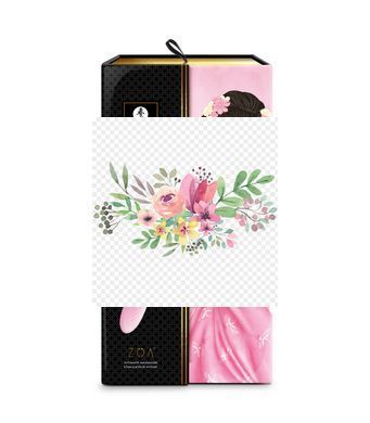 Вібромасажер Shunga Zoa Light Pink, двосторонній SO6913 фото