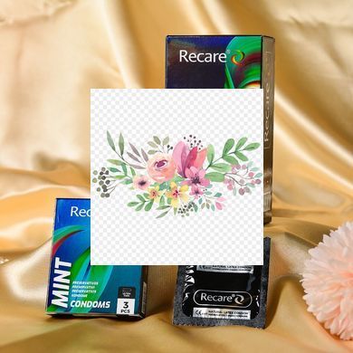 Презервативы Holographic Recare Ultra Thin Mint Condoms 12 шт, ультратонкие, аромат: мята SX3337 фото