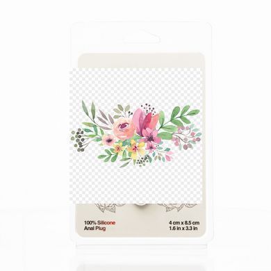 Анальна пробка BMS Roses Til&rsquo; Dawn Silicone Anal Plug Medium SX3148 фото