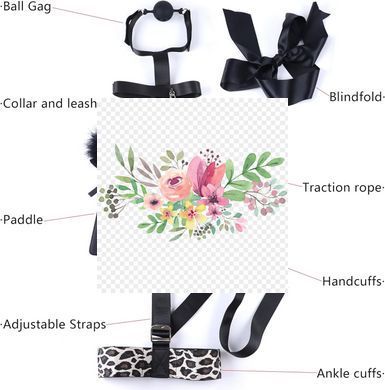 БДСМ-набор LOCKINK YEAHWOW Armbinder Restraint Set Black SX2843 фото