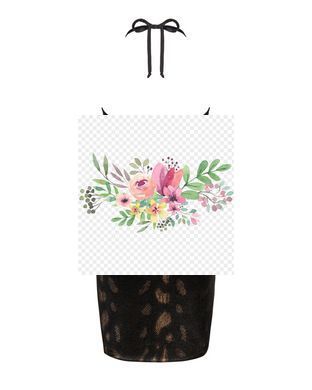 Сукня під зміїну шкіру Obsessive Vivianty dress XS/S, чорна SO7313 фото