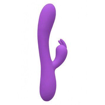 Вибратор-кролик Wooomy Gili-Gili Vibrator with Heat Purple, отросток с ушками, подогрев до 40&deg;С SO7412 фото