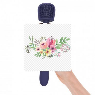 Вібромасажер з силіконовою щіточкою Love to Love Brush Crush &ndash; Midnight Indigo SO5533 фото