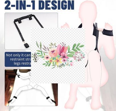 БДСМ-набор LOCKINK YEAHWOW Bed Restraint set SX2844 фото